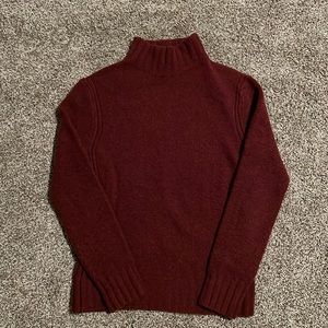 JCrew Point Sur Rust Sweater